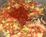 शेजवान फ्राईड राईस (schezwan Fried Rice recipe in marathi) रेसिपी स्टेप 7 फोटो 