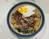 Foto langkah ke 4 dari resep Gochujang stir fry rice aka lazy bibimbap.