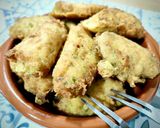 A picture of step 6 of Salt Cod Fritters.
