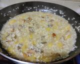 Foto del paso 4 de la receta: Risotto de setas, queso azul y manzana
