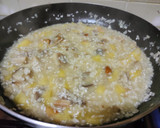 Foto del paso 4 de la receta: Risotto de setas, queso azul y manzana