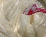 Gambar langkah 9 resipi Creamy Vanilla Butter Cake (Cream Cheese Frosting).