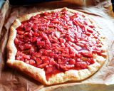Une image de l'étape 3 de Tarte fine aux fraises.