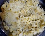 A picture of step 2 of Aloo Naan.