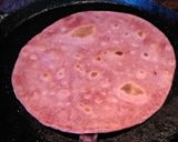 A picture of step 6 of Beetroot Paratha.