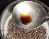 A picture of step 2 of Overnight Apple Chia Seed Pudding.