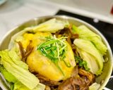 Hình bước làm 7 của món Gà Hấp Nấm (One Pot)