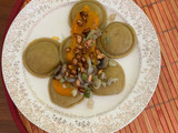 Sorrentinos veganos de calabaza y cúrcuma otoñales 🎃