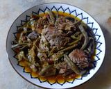 Une image de l'étape 7 de Tajine d'Agneau aux Haricots Verts 🍴.