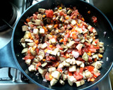 Foto del paso 3 de la receta: Revuelto de Verduras Arcoíris: Vegano