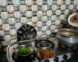A picture of step 4 of Chana Dal Pulao.