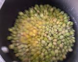 A picture of step 3 of Lilva mutter muthia shaak.