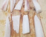 Foto del paso 1 de la receta: Tiras de pescado empanizado con amaranto en freidora de aire