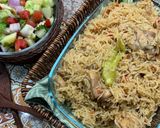 A picture of step 7 of Afghani Chicken Pulao.