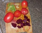 A picture of step 1 of Beetroot Soup.