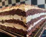 Pas rețetă Prăjitură cu Ganache de ciocolata🍫și ness😋 1 fotografie