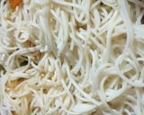 A picture of step 8 of Noodles Frankie.
