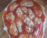 Foto del paso 3 de la receta Pizza margarita con salsa verde