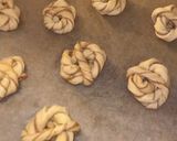 A picture of step 1 of Cinnamont buns.