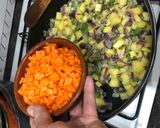 Foto del paso 5 de la receta Sopa de verduras con huevo poche