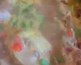 A picture of step 5 of Funkaso with chicken pepper soup.