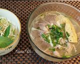 Hình bước làm 3 của món Bún bò nấu nhanh