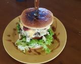 Φωτογραφία βήματος 4 της συνταγής Το burger της καραντίνας!!