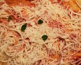 A picture of step 3 of Pizza-Style Crêpe Omelette.