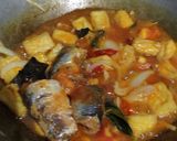 Foto langkah ke 8 dari resep Sarden tumis tahu saus padang.