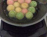 Foto langkah ke 5 dari resep Onde Warna Warni.