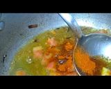 A picture of step 6 of Mazedar chole masala.