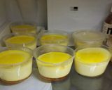 A picture of step 6 of Vietnamese Flan (Bánh Flan).