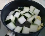 Foto langkah ke 3 dari resep Sup china labu gandum dan tiram.