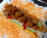 Foto langkah ke 4 dari resep Kimbab Nasi Uduk Oseng Tempe.