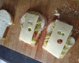 Une image de l'étape 2 de Croque courgette emmental.