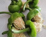 Foto del paso 1 de la receta: Pimientos verdes asados horno