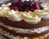 Foto del paso 6 de la receta: Torta de frutos rojos y mucho amor