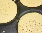 A picture of step 4 of Apple Cinnamon Pancakes.