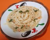 Foto langkah ke 7 dari resep 💕 SPAGHETTI SIRAM CREAM SOUP.