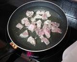 Foto del paso 3 de la receta: Potaje de garbanzos con carne de cochino y espinacas