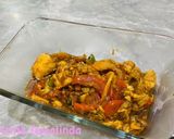 Foto langkah ke 5 dari resep Ikan Kakap Putih Barramundi Masak Paprika.