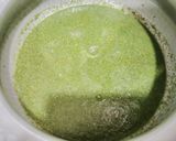 A picture of step 4 of Mint Pani Puri.