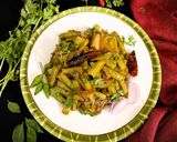 A picture of step 6 of Cluster Beans Curry - Andhra Style.