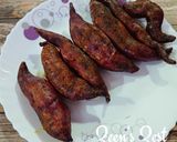 A picture of step 5 of Air Fryer Roasted Sweet Potatoes.