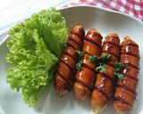 Foto langkah ke 4 dari resep Sosis bakar pedas.
