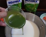 Foto langkah ke 2 dari resep Papaya Pudding with Creamy Matcha.