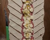 Foto del paso 4 de la receta: Trenzado de mozzarella y salame!