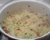 Szaftos rizs, pirított, fűszeres gombával recept fázis 2 fotója