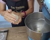 A picture of step 1 of Octopus Empanada.