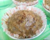 Foto langkah ke 8 dari resep Bolu Kukus Pisang Ambon Tanpa Telur, No Mixer, No Oven #Eggless.